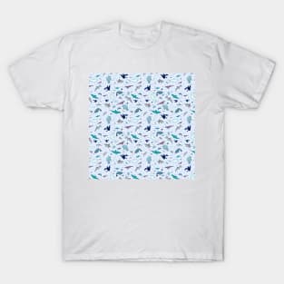 Ocean in Blue T-Shirt